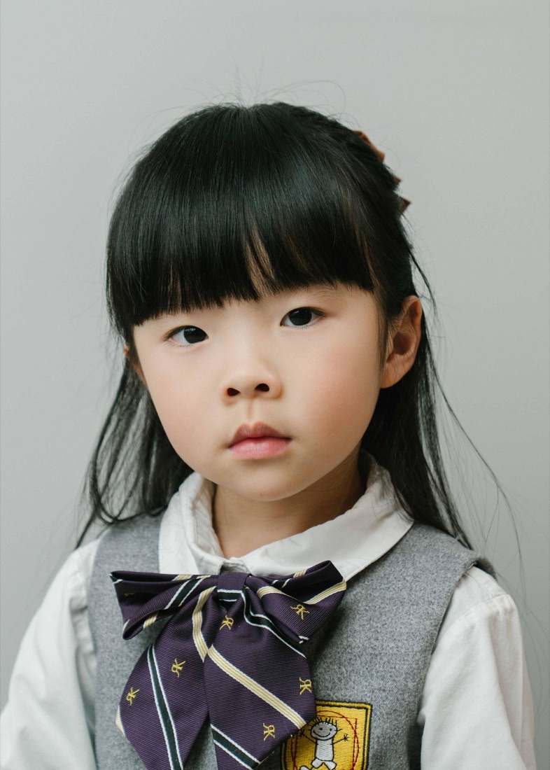 Natural student school portrait