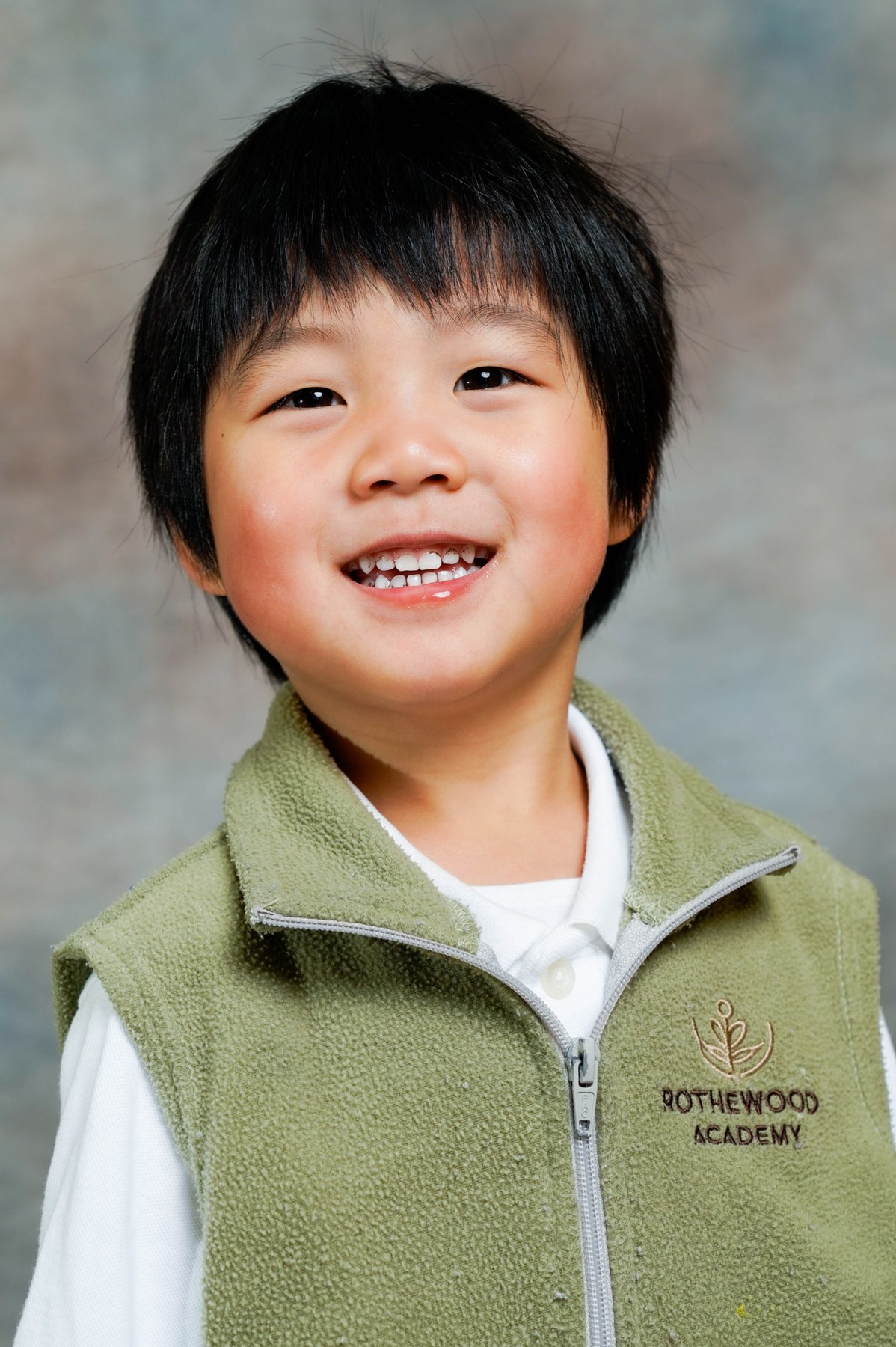 Smiling young student portrait